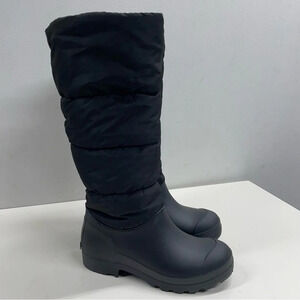 Dirty Laundry Sherpa Lined Winter Boots in Black Size 6